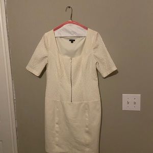 White Ann Taylor Dress
